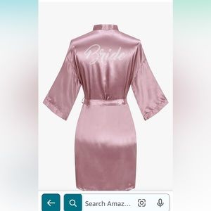 Bride robe